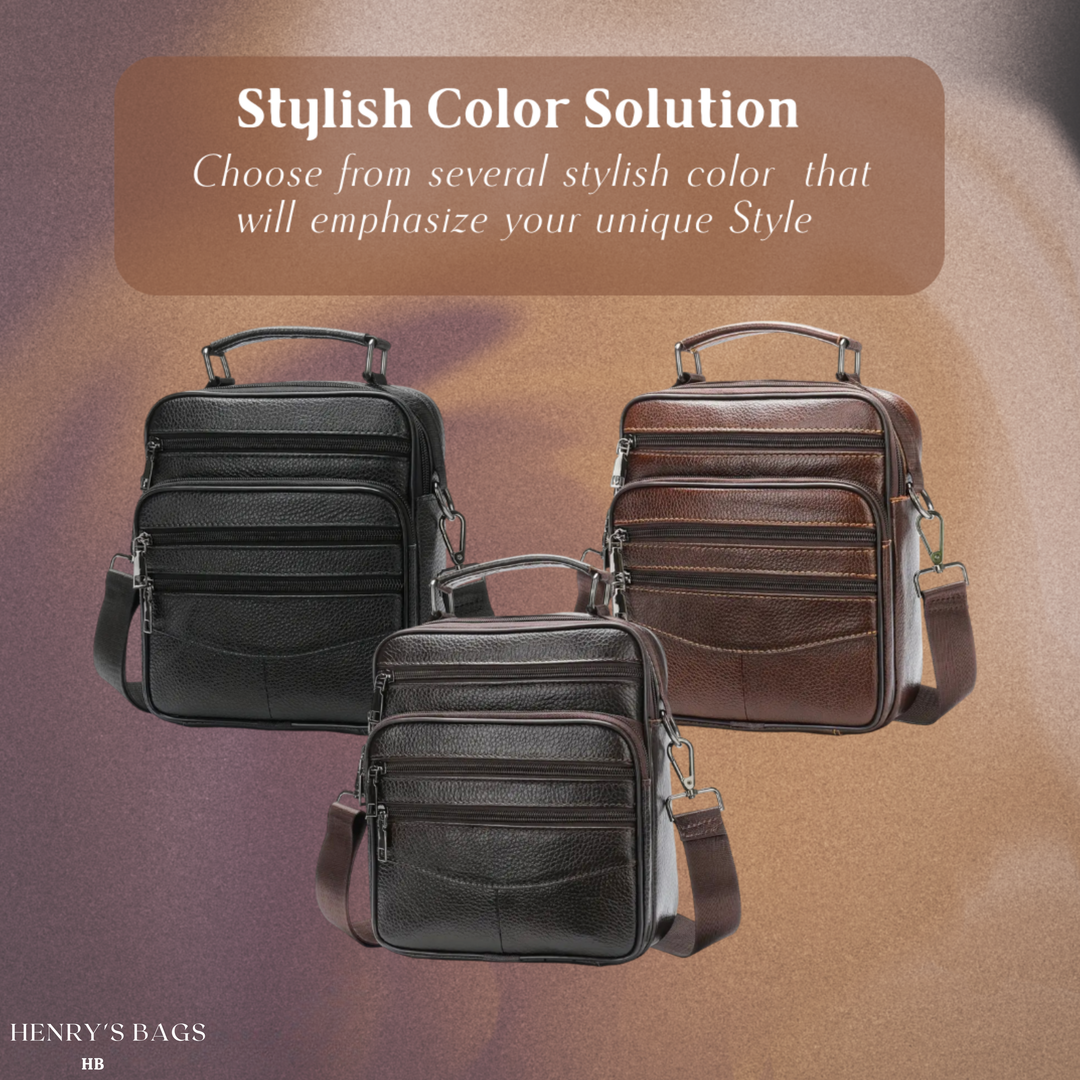 Logan | Leather Retro Crossbody Bag for Men (BUY 1 GET 1 FREE)