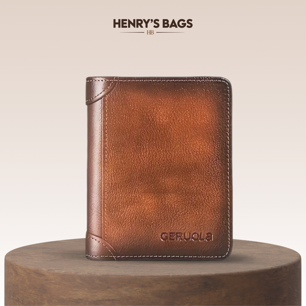 Sterlingfold | Genuine Leather Trifold Wallet for Men