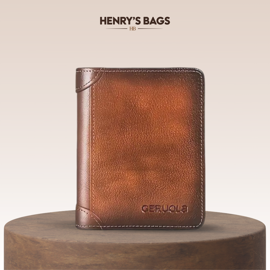 Sterlingfold | Genuine Leather Trifold Wallet for Men (BUY 1 GET 1 FREE)