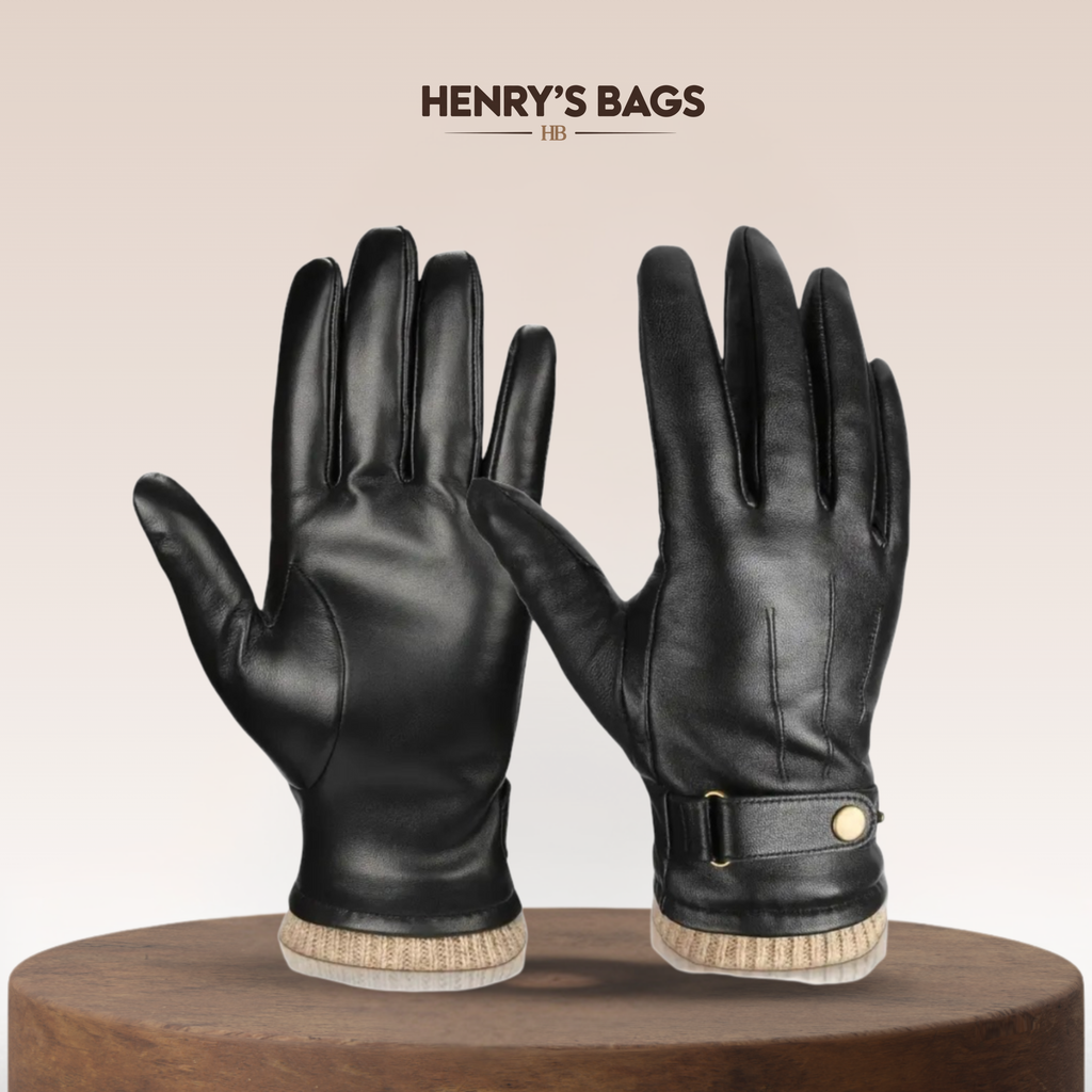 Louis | Gloves with Knit Cuff