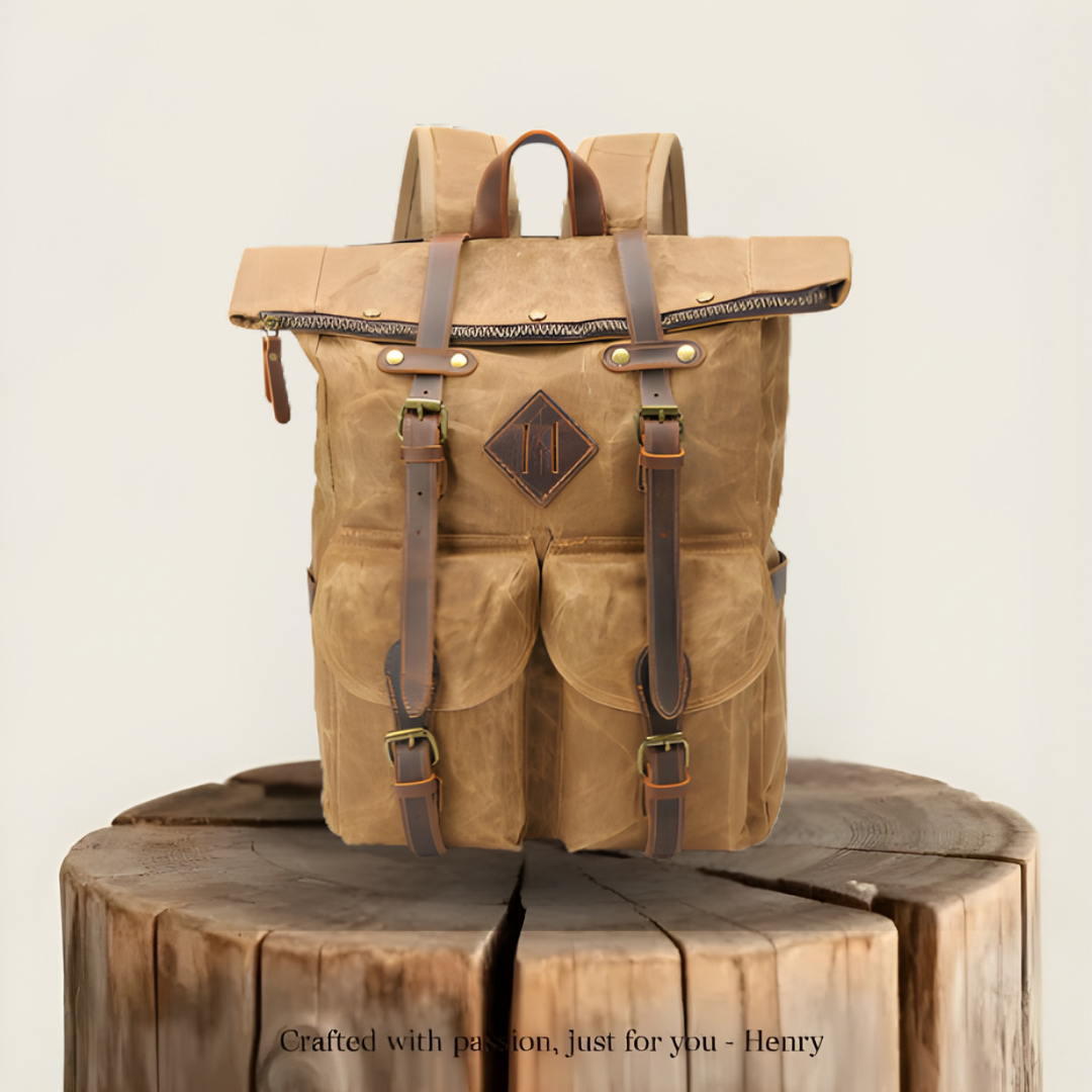 Krun | Canvas Laptop Backpack