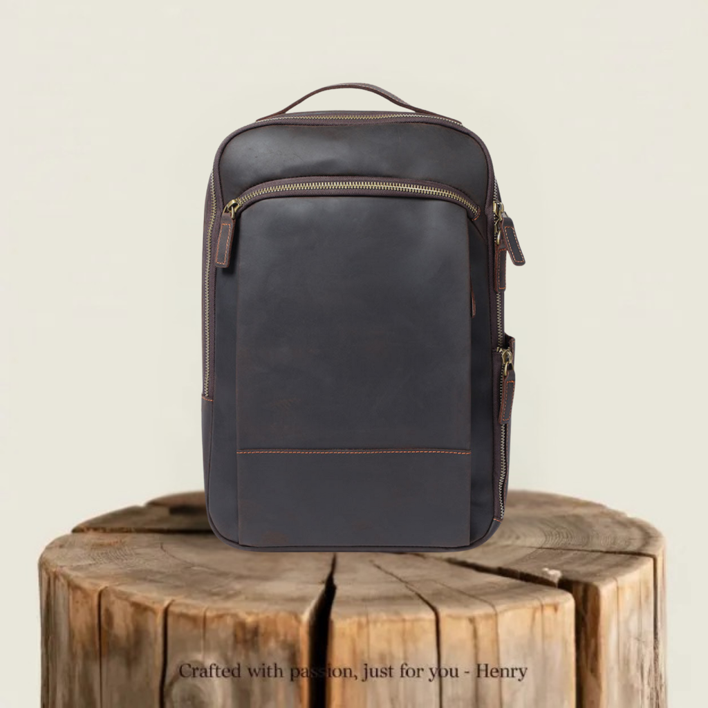 Lavrik | Leather Backpack for Laptop