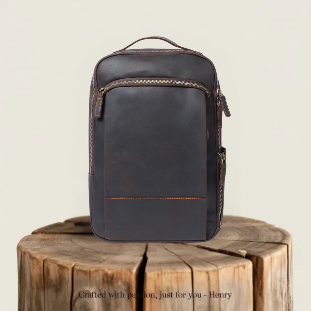 Lavrik | Leather Backpack for Laptop