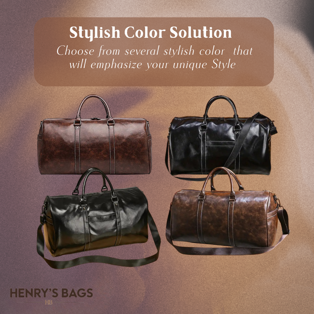 Lennox | Leather Weekender Travel Bag (BUY 1 GET 1 FREE)