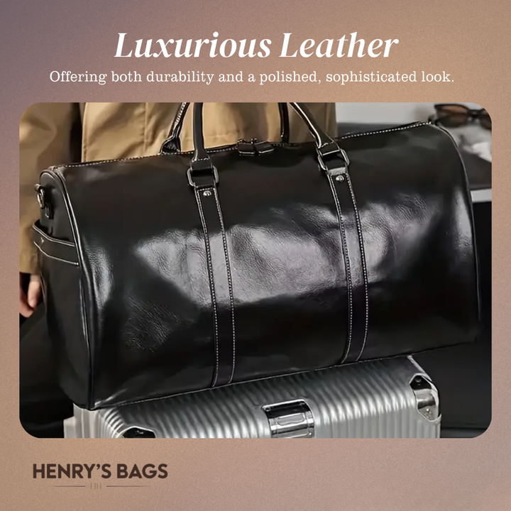 Lennox | Leather Weekender Travel Bag (BUY 1 GET 1 FREE)