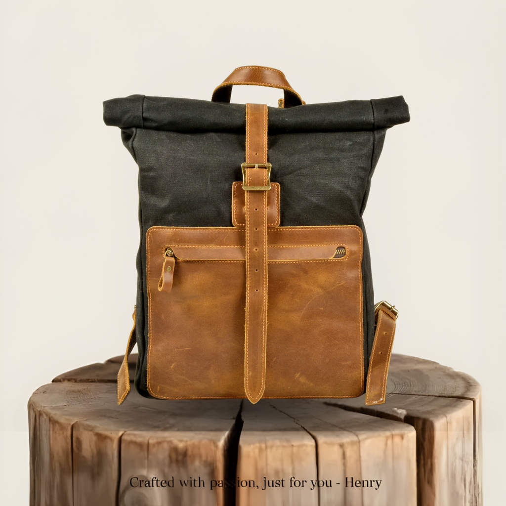 Lisbon | Vaxad Canvas Backpack