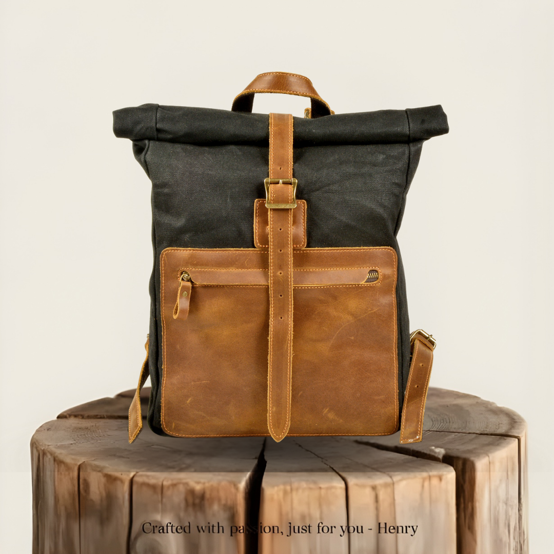 Lisbon | Vaxad Canvas Backpack