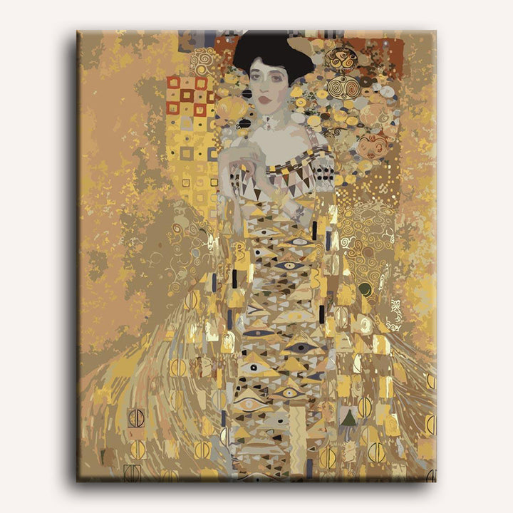 Malen nach Zahlen - Portrait von Adele Bloch-Bauer I - Gustav Klimt