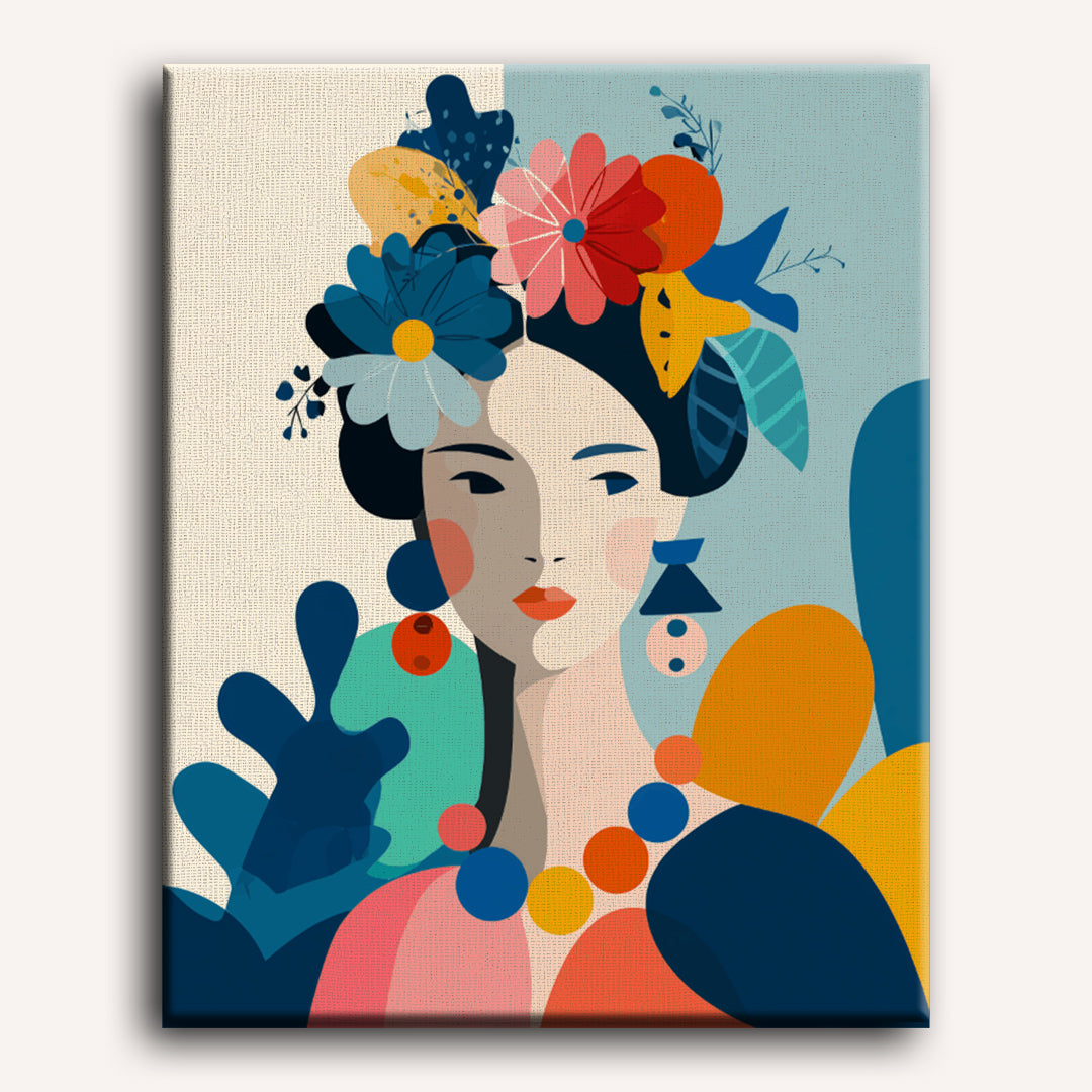 Malen nach Zahlen - Von Matisse inspiriert