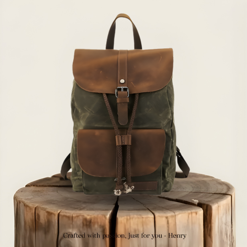 Oslo | Vaxat Canvas Backpack