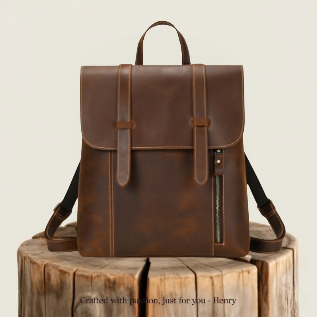 Palma | Small Leather Backpack