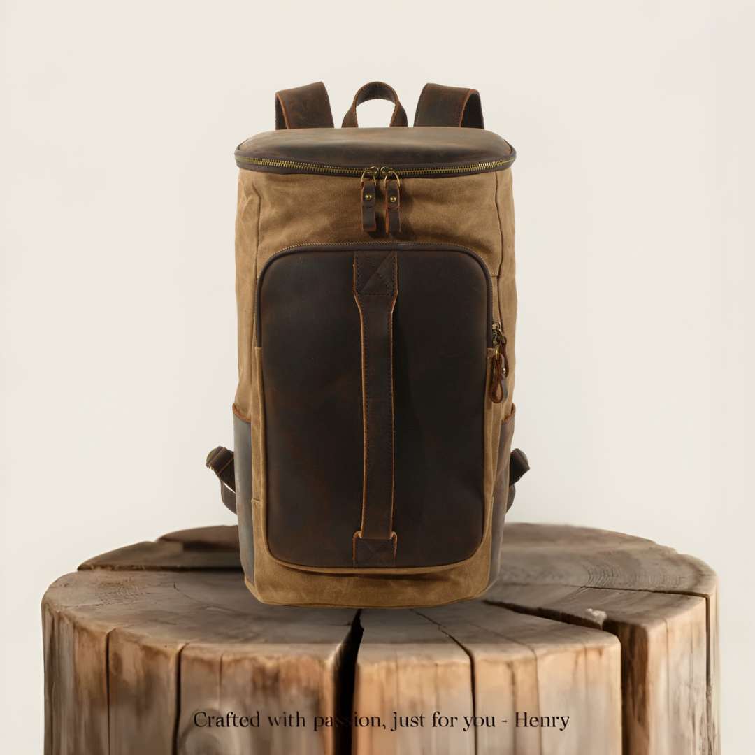 Porto | Vintage Canvas Backpack