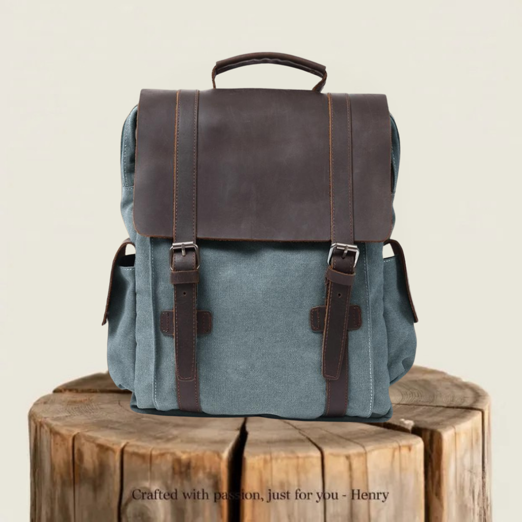 Prague | Small Canvas Backpack
