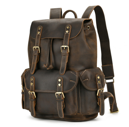 Lund | Leather Travel Backpack