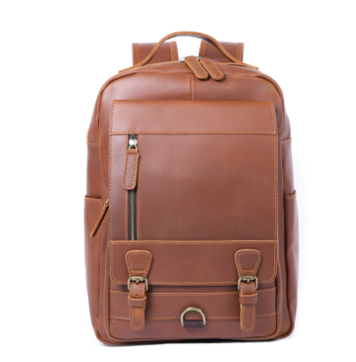 Moritz | Brown Leather Backpack