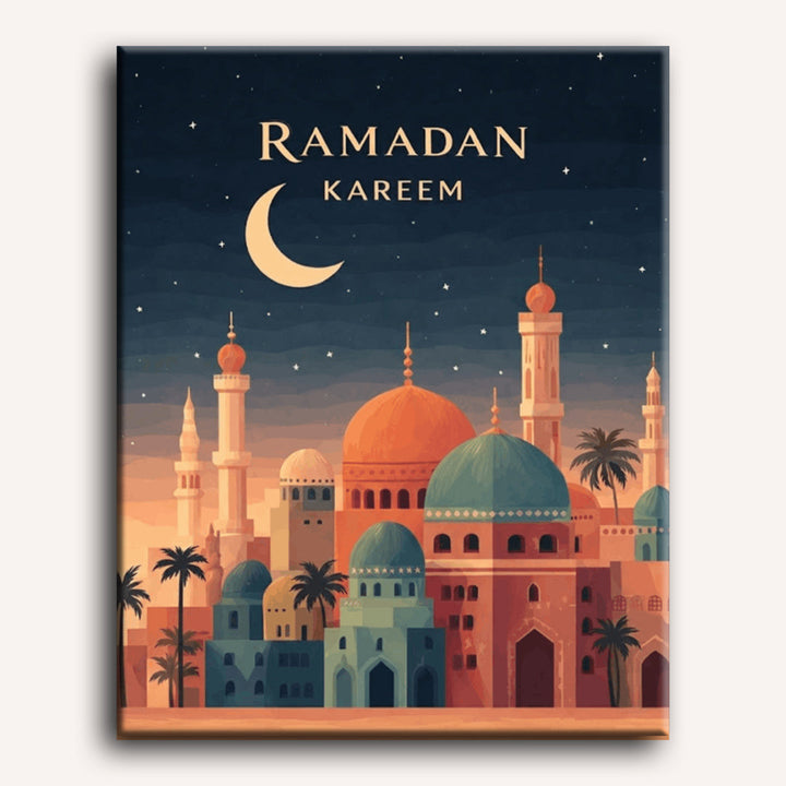 Malen nach Zahlen - Ramadan Kareem