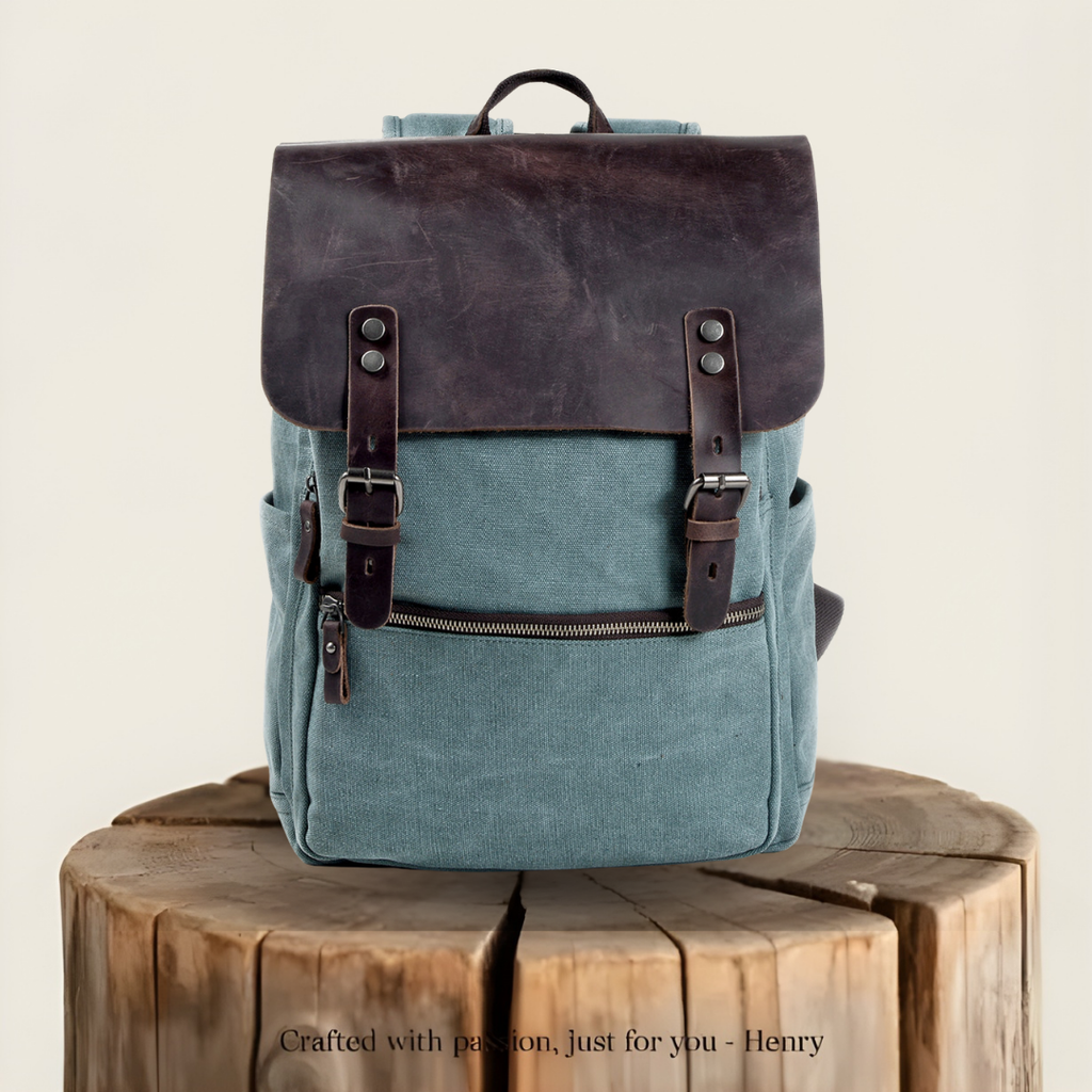 Reine | Cotton Canvas Backpack