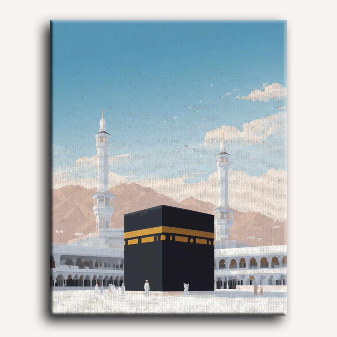 Malen nach Zahlen - Heilige Kaaba