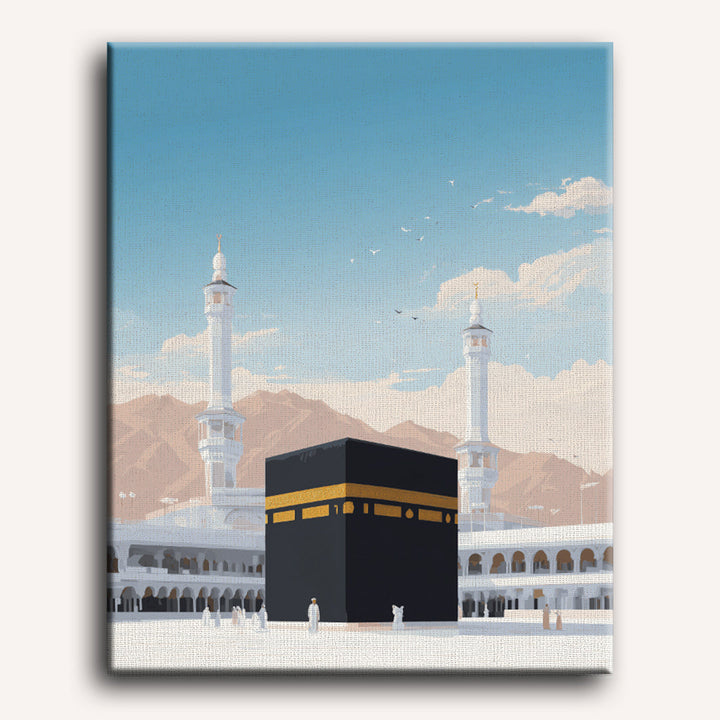 Malen nach Zahlen - Heilige Kaaba