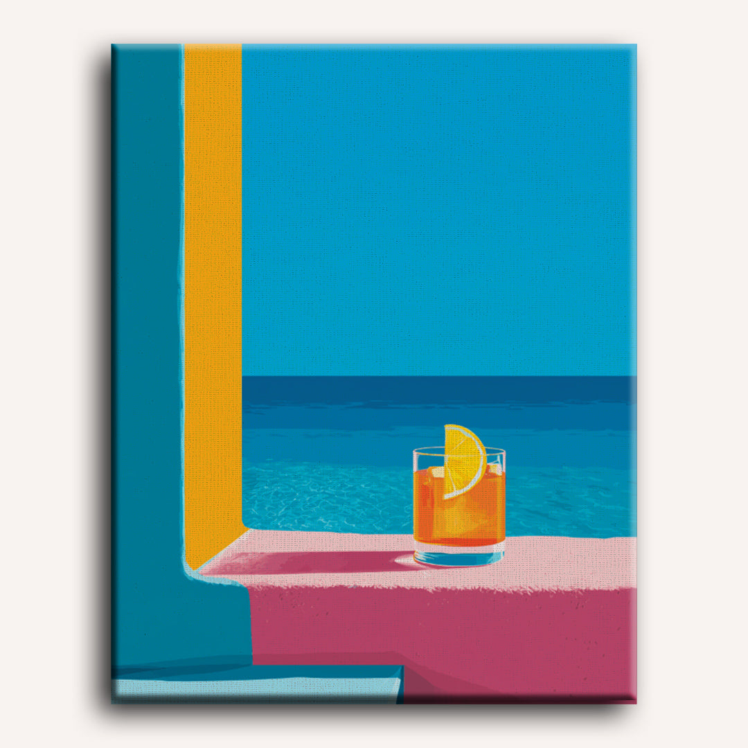Malen nach Zahlen - Sommerfarben