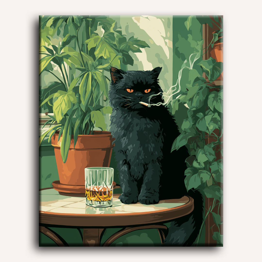 Malen nach Zahlen - Grumpy Cat