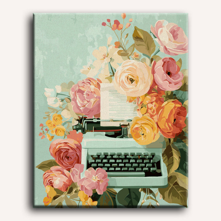 Malen nach Zahlen - Der Garten des Schriftstellers