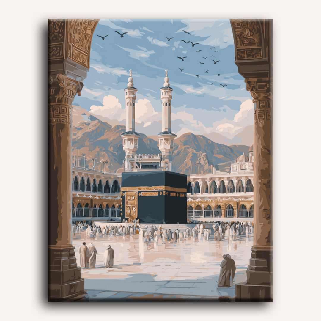 Malen nach Zahlen - Zur Kaaba
