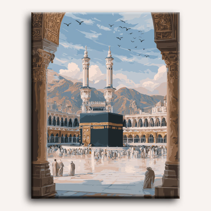 Malen nach Zahlen - Zur Kaaba