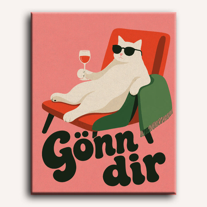 Malen nach Zahlen - Gönn dir was