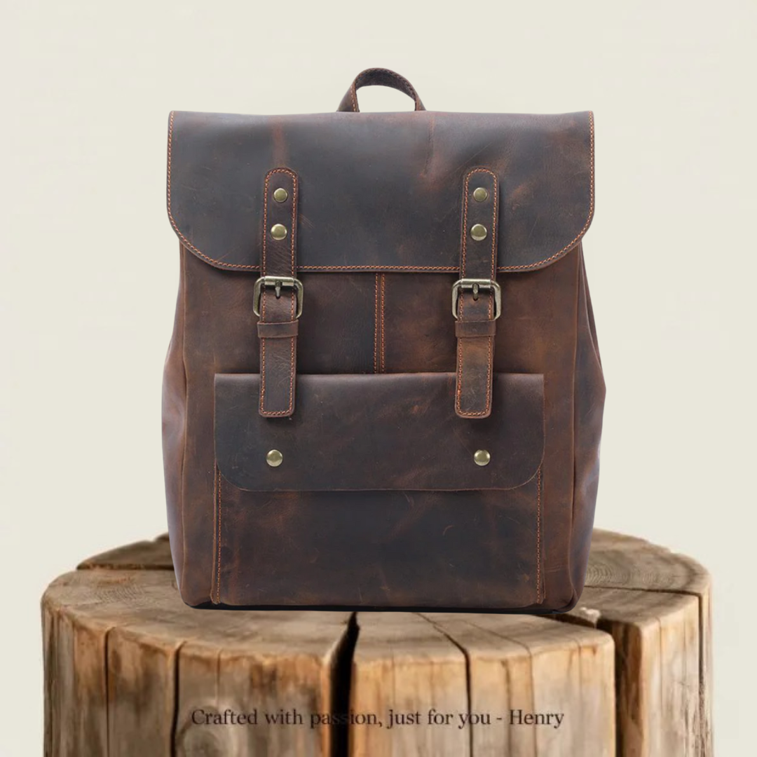 Trosa | Vintage Leather Backpack