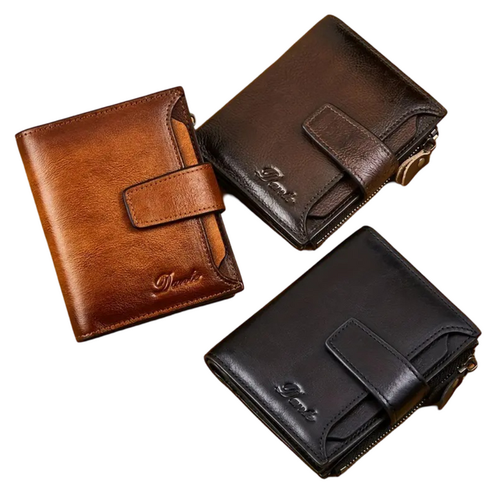 Liam | Vintage RFID Leather Wallet (BUY 1 GET 1 FREE)