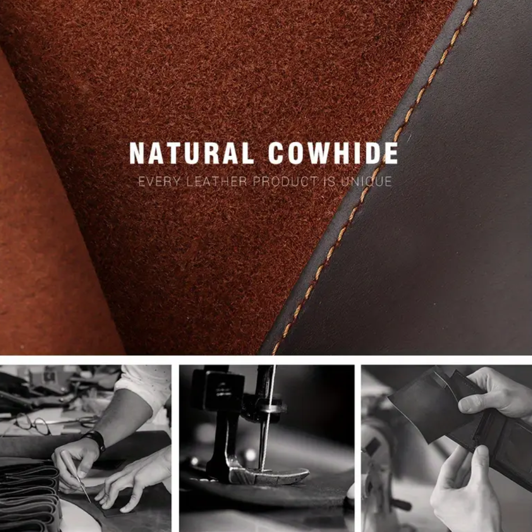 Mark | RFID Leather Money Clip | Wallet (BUY 1 GET 1 FREE)