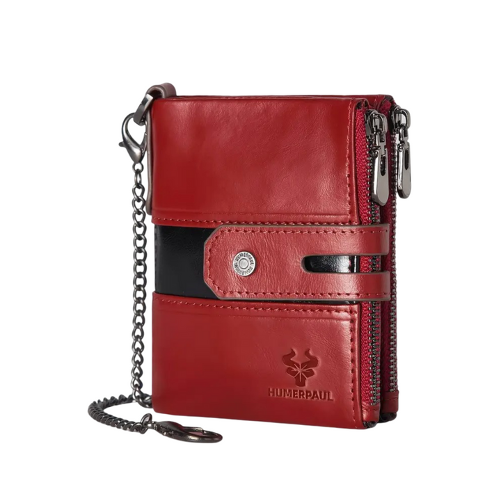 Roque | Leather Chain Strap with Multiple Compartments | Wallet (BUY 1 GET 1 FREE)