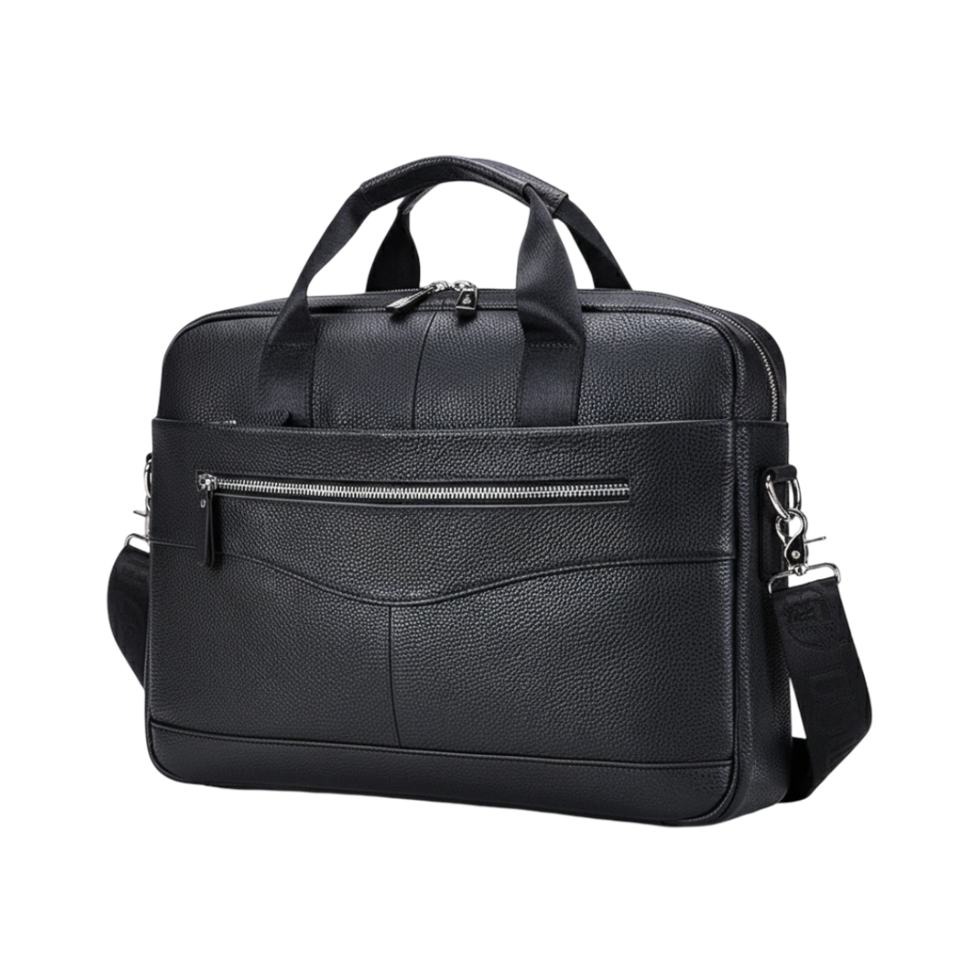 Jacob | Leather Spacious Briefcase Messenger Bag
