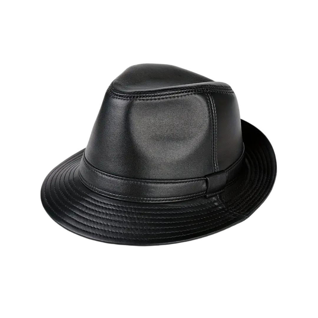 Timothy | Classic Leather Fedora Hat (BUY 1 GET 1 FREE)