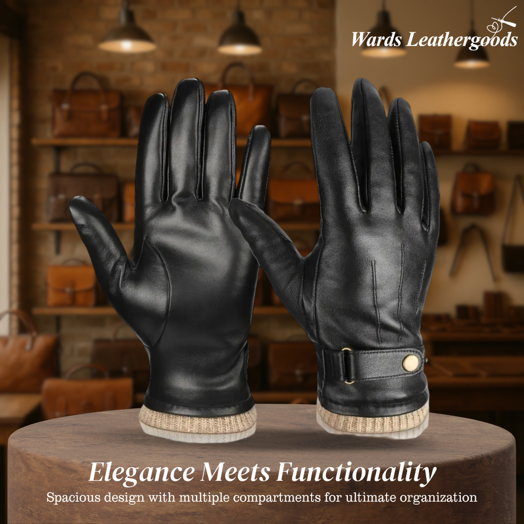Louis | Gloves with Knit Cuff