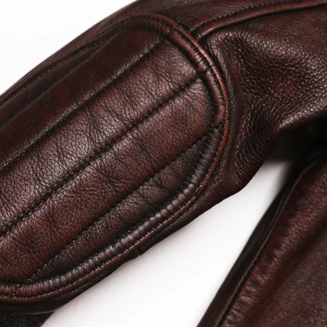 Alexander | Vintage Racer Leather Jacket