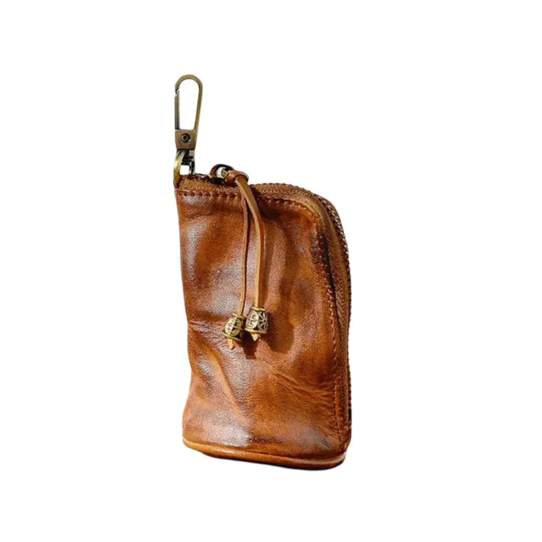 Steve | Leather Zippered Key Holder Wallet (BUY 1 GET 1 FREE)