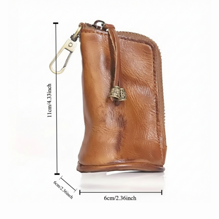 Steve | Leather Zippered Key Holder Wallet (BUY 1 GET 1 FREE)