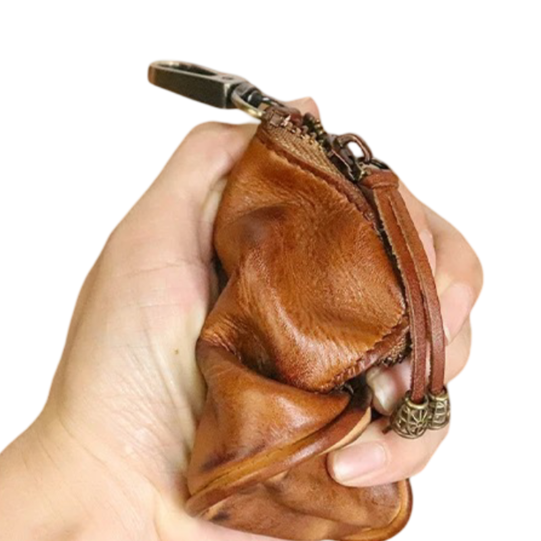 Steve | Leather Zippered Key Holder Wallet (BUY 1 GET 1 FREE)
