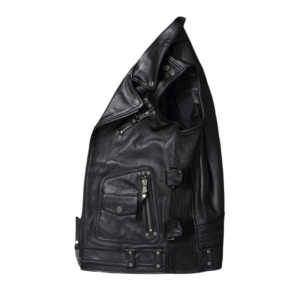 Viggo | Vintage Distressed Leather Vest
