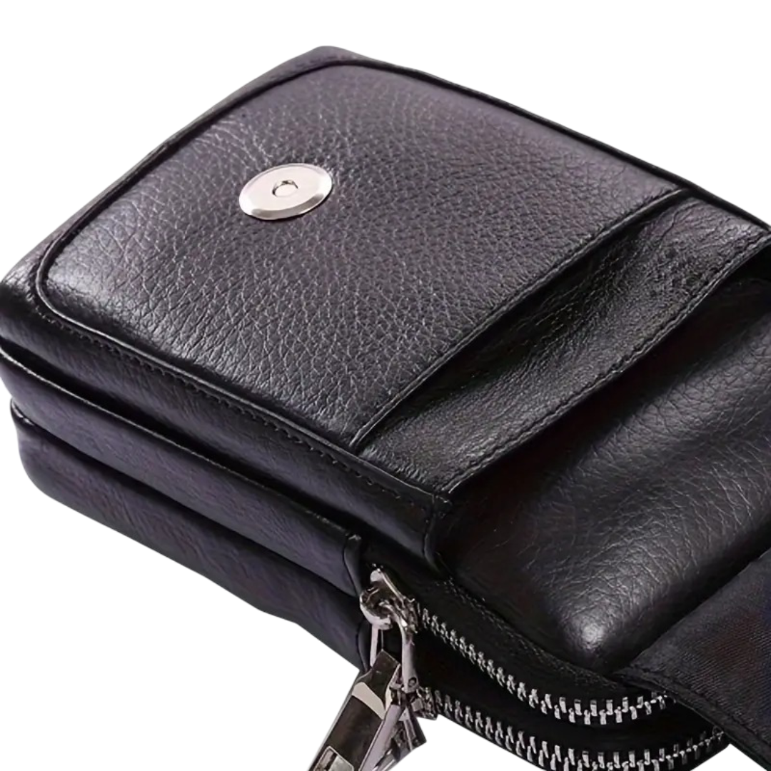 Sander | Phone & Essentials Leather Belt Pouch