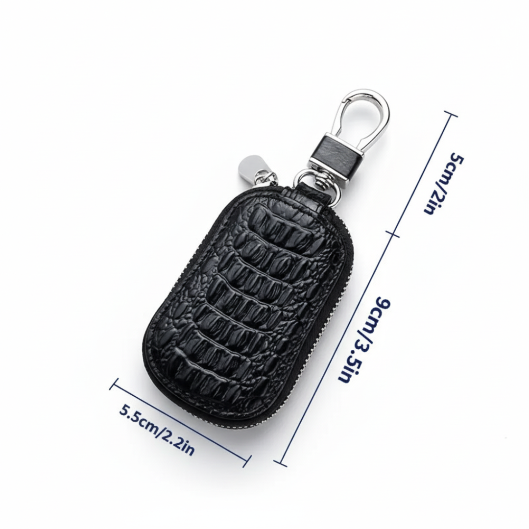 Bruno | Crocodile Embossed Leather Key Case (BUY 1 GET 1 FREE)