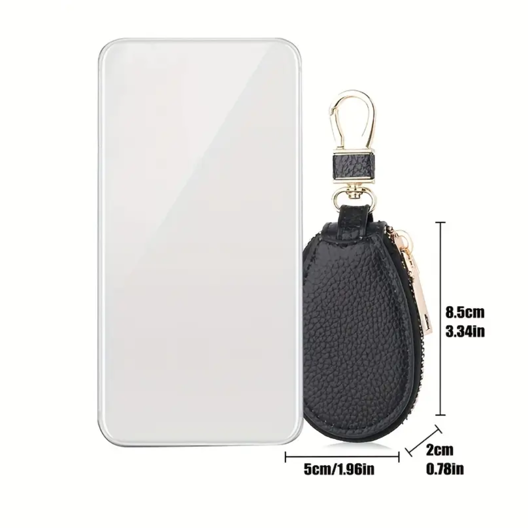 Rufus | Pebble Grain Leather Key Case Holder (BUY 1 GET 1 FREE)