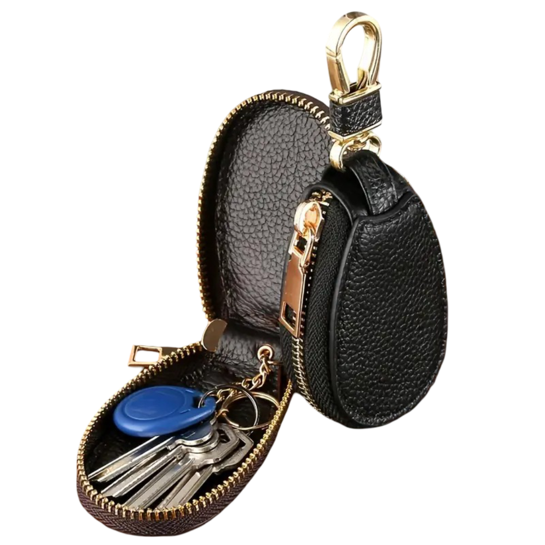 Rufus | Pebble Grain Leather Key Case Holder (BUY 1 GET 1 FREE)