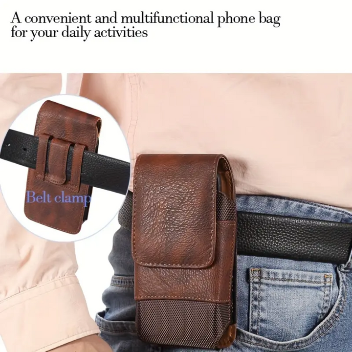 Dimitri | Magnetic Phone Belt Leather Pouch Case (BUY 1 GET 1 FREE)