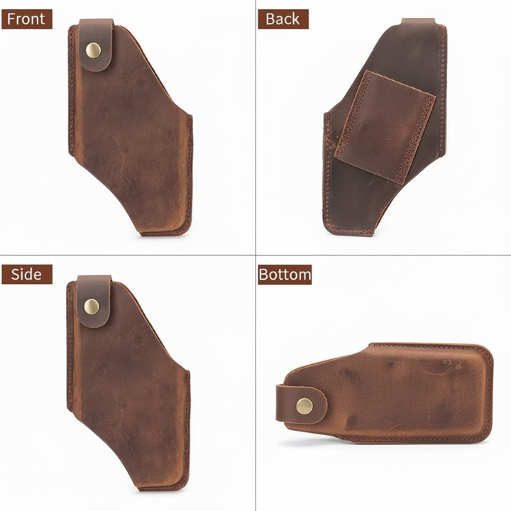 Oswin | Vertical Leather Phone Holster (BUY 1 GET 1 FREE)