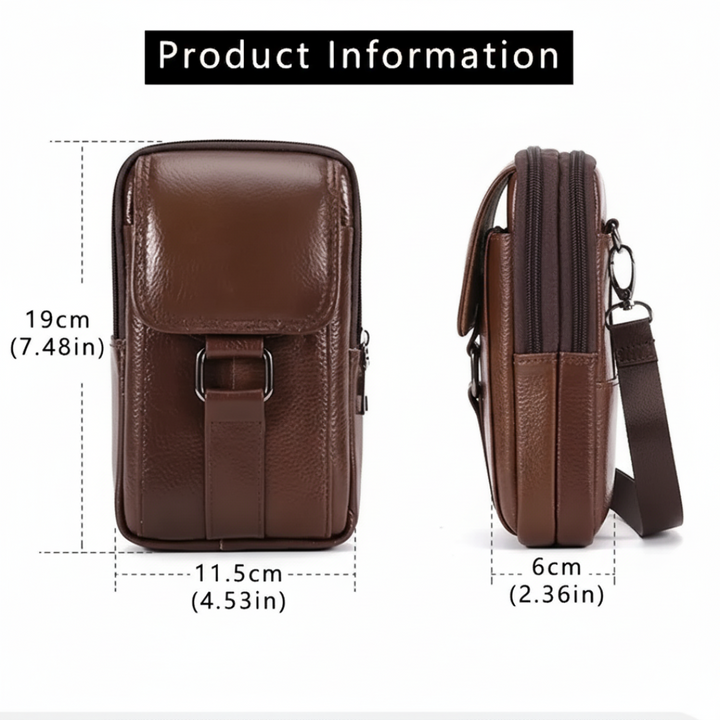 Frank | Belt Phone Pouch Zippered Wallet Case (BUY 1 GET 1 FREE)