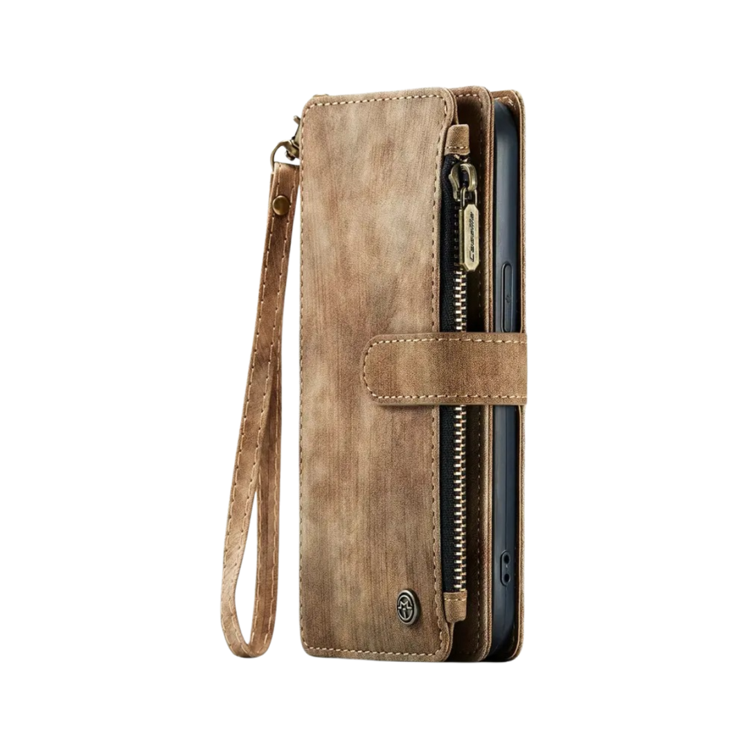 Clement | IPhone Case Leather Wallet with Wrist Strap (BUY 1 GET 1 FREE)