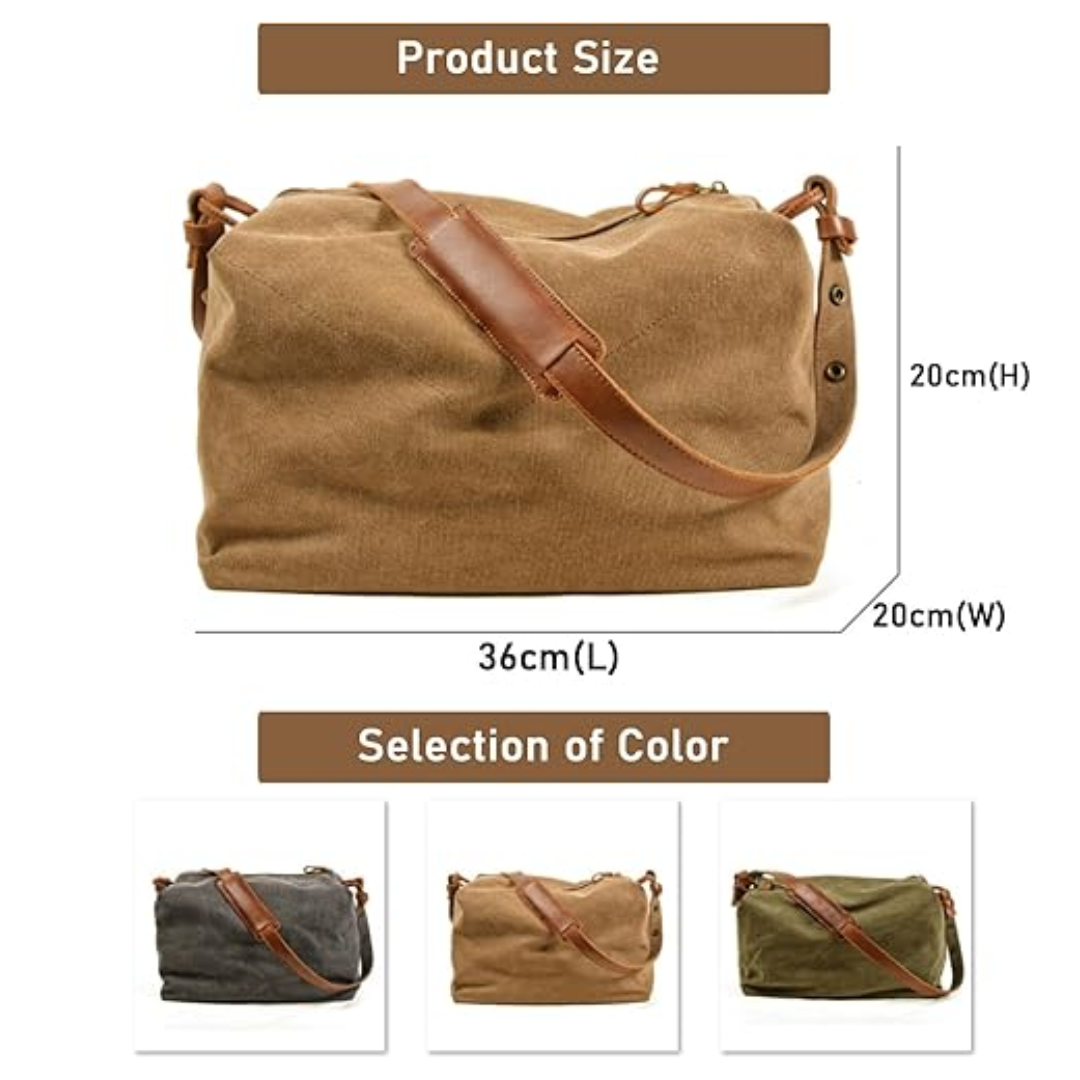 Camden | Heritage Canvas Duffle Bag (BUY 1 GET 1 FREE)
